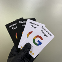 Carte de visite numérique TAP personnalisée ISO 216, en PVC, avec puce RFID NFC, étanche, partage sur les réseaux sociaux
