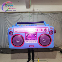 Modèles de décoration publicitaire Radios gonflables Enregistreurs gonflables géants personnalisés
