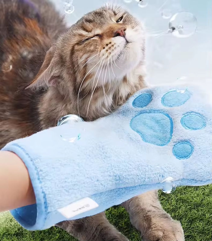 Dropshipping Reusable Soft Pet Grooming Mitt
