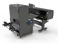 Imprimante DTF industrielle haute vitesse Epson I3200-A1 6 têtes 30 ㎡ Imprimante de transfert DTF avec agitateur de poudre