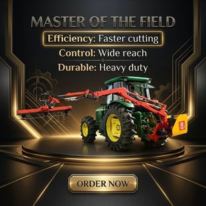2026 Venta Caliente Desbrozadora de Barra para Tractor Accionada por Toma de Fuerza con Brazo Hidráulico para Limpieza de Taludes y Zanjas - Product Image 1