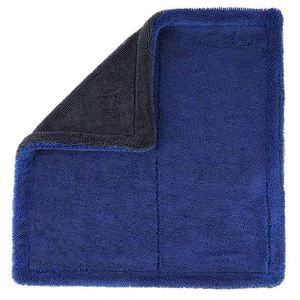 Petite serviette absorbante en microfibre à séchage rapide, tressée, conçue pour éviter de blesser la carrosserie de la voiture - Product Image 3