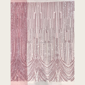 Tissu en tulle <span class=keywords><strong>à</strong></span> paillettes et perles Art Déco G3584, 9 couleurs, pour robes de soirée et de mariée style Charleston des années 20 - Product Image 4