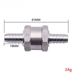 Clapet anti-retour unidirectionnel en alliage d'aluminium pour essence, diesel et eau, 6/8/9/10/12 mm - Product Image 5