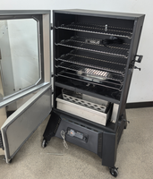 Barbecue vertical électrique numérique moderne en acier inoxydable de 30 pouces avec wifi pour usage commercial
