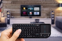 Télécommande Air Mouse sans fil RII X1 2,4 GHz avec clavier rétroéclairé pour Android Mini PC TV Box