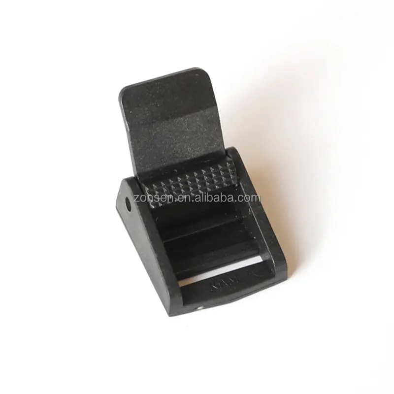 Hebilla de prensa de plástico KAM de 15/20mm, Clips de palanca de resina POM, hebilla de tapa de prensa negra para correas