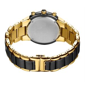 Montres-bracelets pour hommes Besseron, nouveau style, céramique et acier inoxydable, mouvement à quartz japonais Os20 - Product Image 6