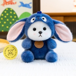 Wholesale Retail Transformed Plush Toy Creative Cute Cartoon Stuffed Desk Buddy Doll Factory Direct Sale <strong>Stitch</strong> <strong>Teddy</strong> <strong>Bear</strong> - Product Image 4
