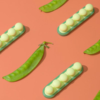 Support de câble de données en silicone en forme de coque de pois, haute élasticité, respectueux de l'environnement