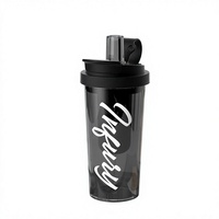 Bouteille d'eau avec paille et infuseur à thé, gourde de sport anti-fuite pour la salle de sport, le bureau et les voyages, tasse à boire en plastique Tritan sans BPA