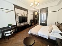 Bureau d'hôtel de luxe moderne Mobilier de bureau en bois avec organisateur sur pied pour chambre à coucher Hôtel ou maison Maquillage et utilisation de l'ordinateur