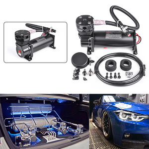 <span class=keywords><strong>Kit</strong></span> de compresseur à <span class=keywords><strong>suspension</strong></span> <span class=keywords><strong>pneumatique</strong></span> BlackorSilver 12V 480cc avec adaptateur de collier de serrage 200PSI OUTLET 3/8 1/4 NPT Pompe à <span class=keywords><strong>suspension</strong></span> <span class=keywords><strong>pneumatique</strong></span> - Product Image 6