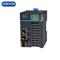 Estación de E/S Remota PLC Profinet Personalizable, 16DI 16 Salidas PNP, Unidad de E/S Remota para Sistema de Transporte en Almacenes