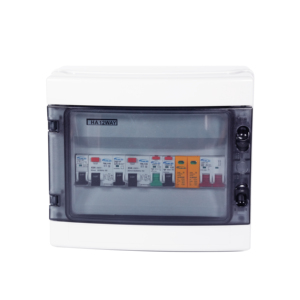 Boîte de distribution en plastique étanche Timelec, série TMA HA-18, avec boîte de circuit, 18 prises, IP65, pour la transmission d'énergie électrique - Product Image 3