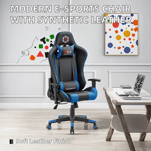 <span class=keywords><strong>Sillas</strong></span> de Oficina para Juegos con Cómodo Cuero PU, Silla de Juego Razer con Masaje para Gamers, Silla de Juego <span class=keywords><strong>Secret</strong></span> <span class=keywords><strong>Lab</strong></span> - Product Image 2