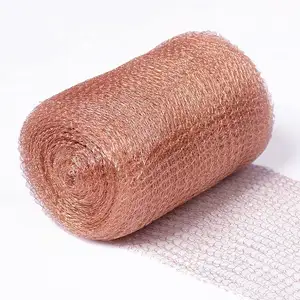 0.15mm 200 Meshes 90% Red Copper Wire Mesh Red Copper Woven Mesh Screen