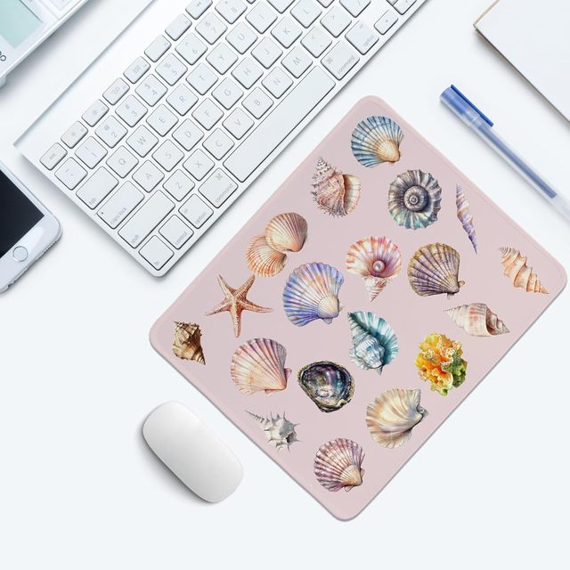 Workspace Essential Mouse Pad Thick Non Slip Rubber Bottom Secure Stitched Edge Professional Use Mouse Pad
