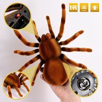 Araignée électrique en peluche géante télécommandée par infrarouge