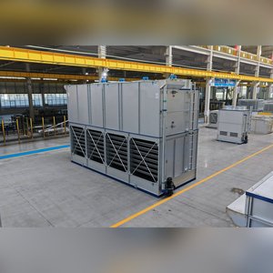 Condenseur évaporatif à flux croisé écoénergétique et écologique en aluminium-zinc, à <span class=keywords><strong>circuit</strong></span> fermé, pour brasserie - Product Image 4