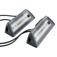 Luz LED Impermeable de 12V 24V para Toldo de Autocaravana, Montaje en Superficie, con Interruptor de Encendido/Apagado para Remolques y Caravanas