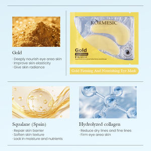 KORMESIC - Parches de Mascarilla para Ojos con Colágeno Multiefecto Reafirmante de 7.5g, Venta al por Mayor, Personalizables, con Oro Nutritivo, Vitamina C Blanqueadora y Ácido Hialurónico - Product Image 3