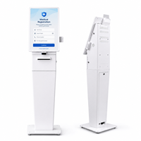 Kiosque en libre-service à écran tactile GD215, 21,5 pouces, sur pied, machine de commande automatique, prise en charge du SDK pour café
