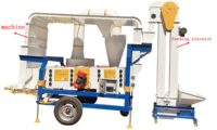 Machine de nettoyage et de calibrage des graines de sésame, de millet et de café pour l'Afrique, équipement de nettoyage à tamis d'air pour le traitement agricole de haute performance