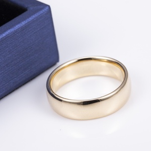 Anillo de Pareja para Hombre y Mujer, Oro Sólido de 18K, 14K, 10K, Anillo de Boda - Product Image 5