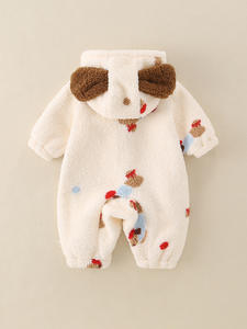 Combinaison en polaire pour bébé, Halloween, bébé, coton, <span class=keywords><strong>sortie</strong></span>, combinaison épaisse pour ramper, vêtements d'extérieur mignons pour enfants, cosplay - Product Image 4