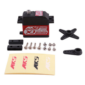 MKS Digital XJ Metal Gear Coreless Servo 26kg-cm Torque 6.0V RC Airplane - Product Image 1