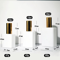 Flacon de parfum en verre personnalisé 30ml 50ml 100ml, vaporisateur carré, service OEM ODM, personnalisation du logo, couleur et taille
