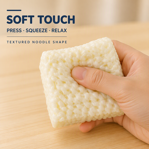 Jouet anti-stress en forme de bloc de nouilles mignon, en TPR, souple au toucher, jouet sensoriel alimentaire, cadeau de collection - Product Image 2