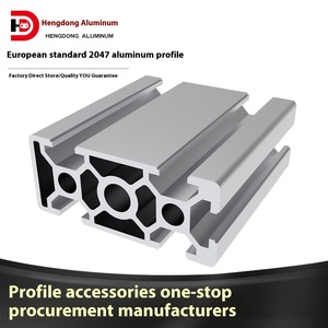2047 norme européenne bricolage meubles personnalisé cadre noir Tube carré <span class=keywords><strong>en</strong></span> <span class=keywords><strong>aluminium</strong></span> matériel armoire armoire alliage profil - Product Image 6