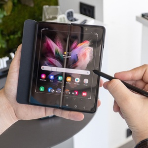 Versione Globale <span class=keywords><strong>Samsung</strong></span> Fold 3 5G 256GB/512GB Sbloccato al 100% Originale Quasi Nuovo AMOLED 6.2+7.6 Pollici - Product Image 1