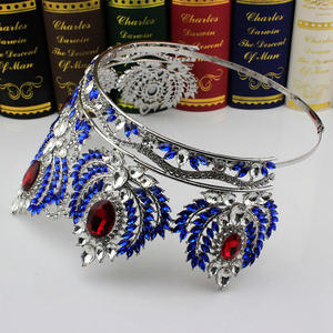 การประกวดนางงามแบบปรับได้สำหรับวัยรุ่นมงกุฎประดับพลอยเทียมหลากสีผมวันเกิดเจ้าหญิงสุดหรูสำหรับงานแต่งงานวันครบรอบ - Product Image 4