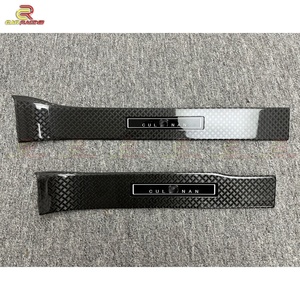 Seuils de porte en fibre de carbone pour Rolls Royce Cullinan, seuil de porte extérieur de remplacement avec plaque LED, panneau de protection, kits de carrosserie - Product Image 4