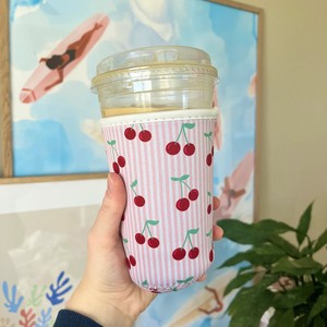ปลอกหุ้มแก้วน้ำ/กาแฟ/ขวดนม/ขวดชา ทำจากนีโอพรีน ป้องกันความร้อน ใช้ซ้ำได้ - Product Image 6