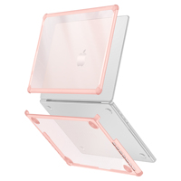 TPU PC Apple Mac book Air M2 Case 13.6 Inches Soft Frame Housses pour ordinateur portable antichoc avec coussin antidérapant et coins épaissir la conception