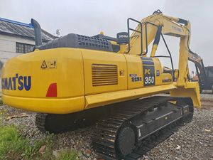 Excavatrice sur chenilles Komatsu PC350 d'occasion d'origine japonaise, excavatrice hydraulique lourde pour la construction et l'exploitation minière - Product Image 3