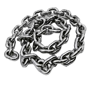 Catena di Ancoraggio Calibrata Zincata a Caldo DIN766 ISO4565 per Uso Marino Accessori per Ancoraggio Nautico da 8mm per Yacht e Imbarcazioni - Product Image 2