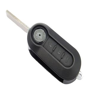 En gros Nouveau 3 Boutons <span class=keywords><strong>Clé</strong></span> Shell adapté pour <span class=keywords><strong>FIAT</strong></span> <span class=keywords><strong>500</strong></span> Punto Panda Stilo Brava <span class=keywords><strong>Clé</strong></span> Flip À Distance - Product Image 1