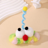 Pince à cheveux en peluche monstre amusante, unique, adorable, douce, moelleuse, mignonne, kawaii pour enfants et filles
