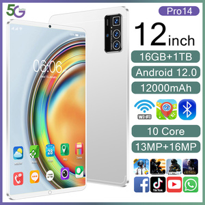 Hot bán New 2025 Pad 16GB RAM 1TB Rom <span class=keywords><strong>Dual</strong></span> <span class=keywords><strong>Sim</strong></span> 12 inch Wifi GPS Pin 4 gam <span class=keywords><strong>5</strong></span> gam gọi điện thoại Tablet PC GSM Tablet PC - Product Image 5