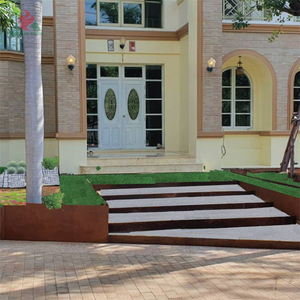 โลหะสนิมธรรมชาติสวนขอบสนามหญ้า Corten เหล็กตกแต่งภูมิทัศน์ชายแดน - Product Image 3