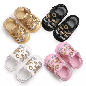 Sandalias <span class=keywords><strong>de</strong></span> verano para bebés y niñas, zapatos suaves para caminar <span class=keywords><strong>de</strong></span> 0 a 18 meses - Product Image 1