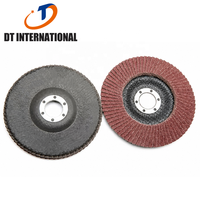 Disques à lamelles en oxyde d'aluminium brun Dongtai, support en fibre de verre, grains 40, 60, 80, 100 mm de diamètre, disques de ponçage, outils abrasifs OBM ODM OEM