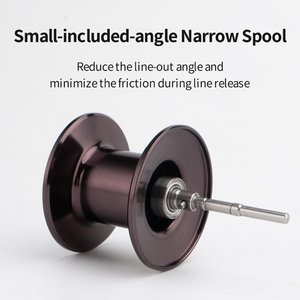 Высокоскоростная катушка для бейткастинга 7.1:1, максимальная нагрузка 10 кг, новая алюминиевая шпуля с серебристым металлическим колесом для рыбалки - Product Image 4