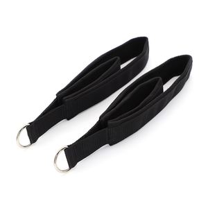 Double Loop <b>Stretch</b> Straps for Pilates and Yoga Ankle Calf Wrist Handle Straps (Yoga Rope Included) - Product Image 4