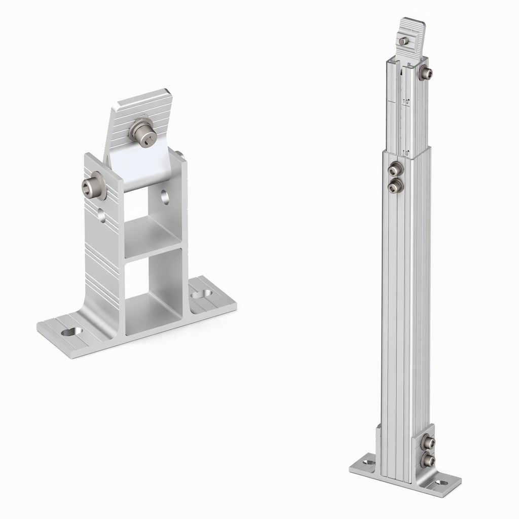 Manufacturer Adjustable Mounting Bracket Solar Panel Structure Solar Installation Accessories Solar Aluminum Brackets for Roof